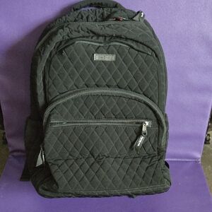 Vera Bradley "Classic Black" Essential Large Backpack